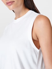 Sweaty Betty White Essential Sleeveless Tank - Image 5 of 7