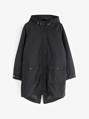 Sweaty Betty Black Stride Waterproof Parka - Image 11 of 11