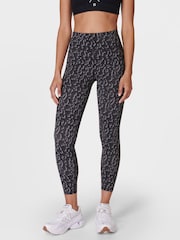 Sweaty Betty Grey 7/8 Length Zero Gravity Run Tights - Image 1 of 11