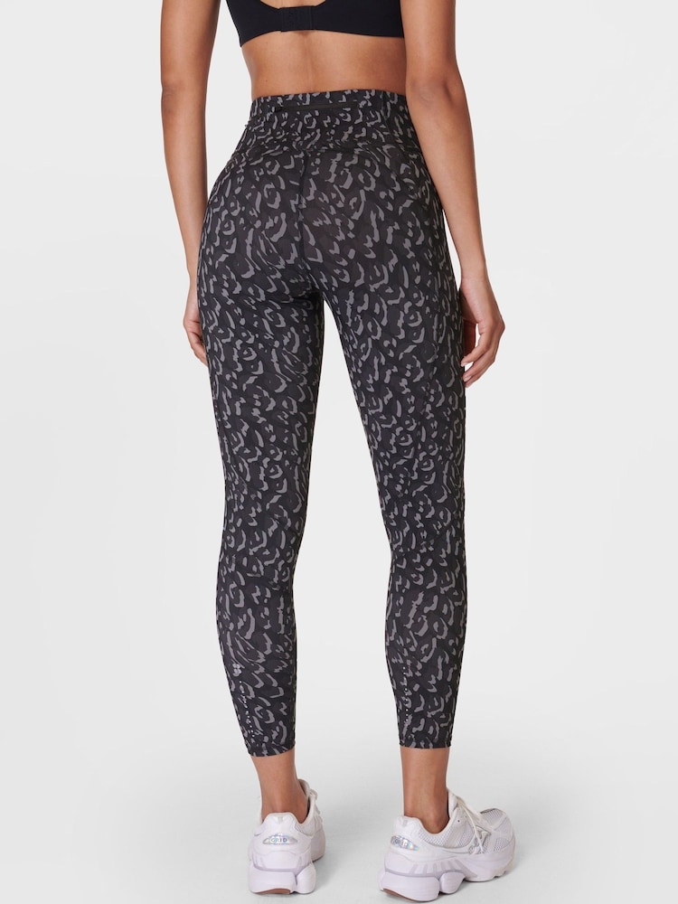 Sweaty Betty Grey 7/8 Length Zero Gravity Run Tights - Image 2 of 11