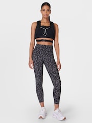 Sweaty Betty Grey 7/8 Length Zero Gravity Run Tights - Image 3 of 11
