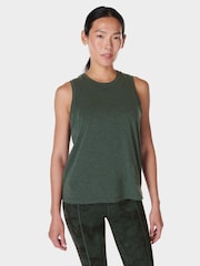Sweaty Betty Green Soft Flow Studio Tank - Image 1 of 5