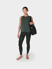 Sweaty Betty Green Soft Flow Studio Tank - Image 2 of 5