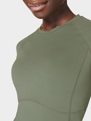 Sweaty Betty Grey All Day Cropped T-Shirt - Image 5 of 7