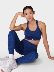 Donkerblauw - Betty - Sweaty medium ondersteunende sportbeha - Image 3 of 7