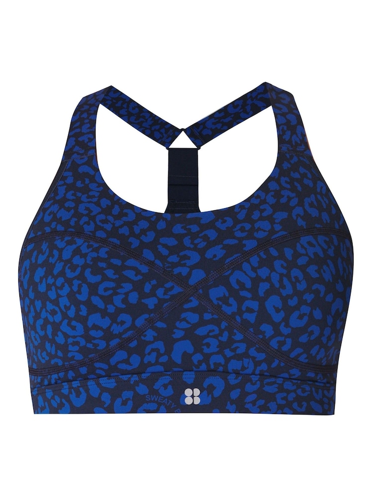 Donkerblauw - Betty - Sweaty medium ondersteunende sportbeha - Image 7 of 7