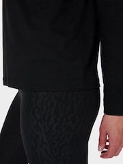 Sweaty Betty Black Chrome Essential Long Sleeve T-Shirt - Image 5 of 6