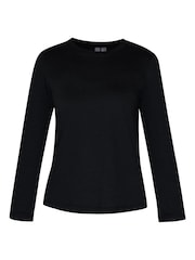 Sweaty Betty Black Chrome Essential Long Sleeve T-Shirt - Image 6 of 6