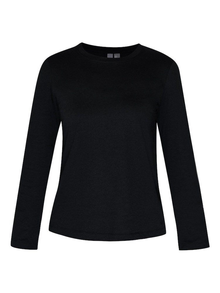 Sweaty Betty Black Chrome Essential Long Sleeve T-Shirt - Image 6 of 6
