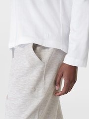 Sweaty Betty White Essential Long Sleeve T-Shirt - Image 6 of 7