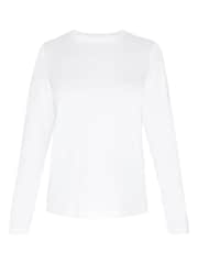 Sweaty Betty White Essential Long Sleeve T-Shirt - Image 7 of 7
