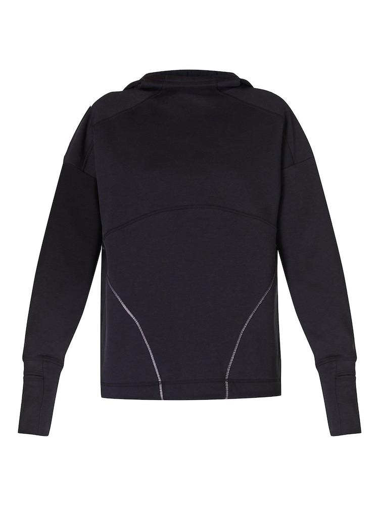 Sweaty Betty Black Tempo Train Hoodie - Image 8 of 8