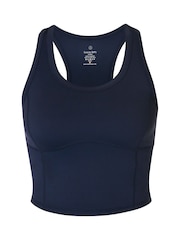 Sweaty Betty Navy  Blue All Day Cropped Tank - Image 7 of 7