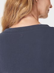 Sweaty Betty Blue Sand Wash Pullover Sweat Shirt - Image 5 of 6