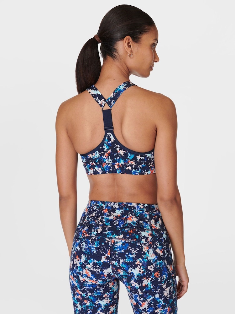Sweaty Betty Blue Medium Power Support Sports Bra - Image 2 of 7