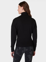 Sweaty Betty Black After Class Zip-Up Sweatshirt - Image 3 of 7