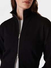 Sweaty Betty Black After Class Zip-Up Sweatshirt - Image 5 of 7