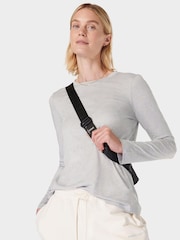 Sweaty Betty Grey Essential Long Sleeve T-Shirt - Image 2 of 7