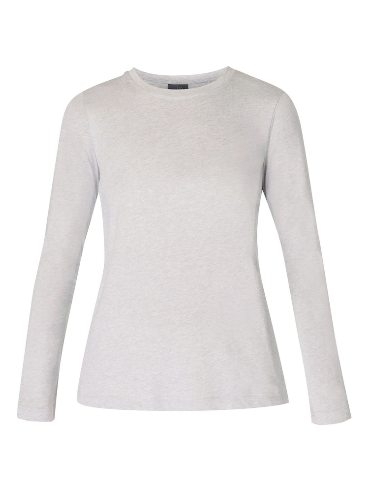 Sweaty Betty Grey Essential Long Sleeve T-Shirt - Image 7 of 7
