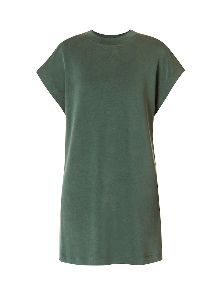 Sweaty Betty Green Sand Wash Cloud Weight Dress - Image 6 of 6