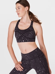Negro - Sujetador deportivo con sujeción media de Sweaty Betty - Imagen 4 de 8