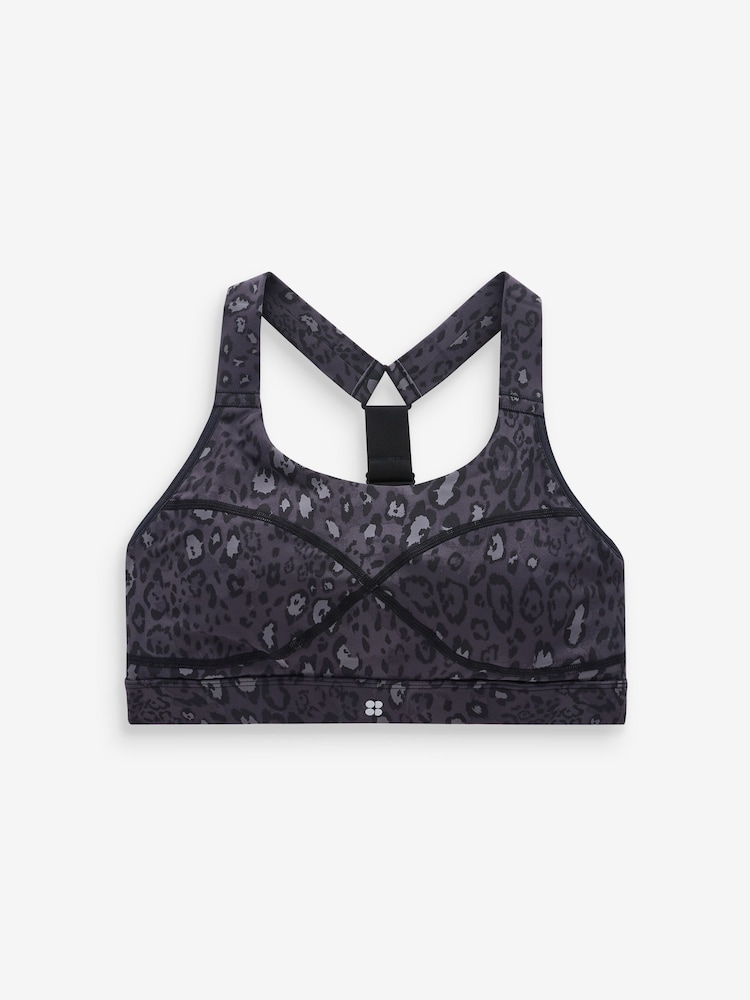 Zwart - Betty - Sweaty medium ondersteunende sportbeha - Image 7 of 8