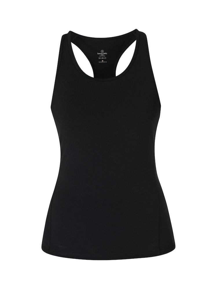 Sweaty Betty Black Power Medium Impact Gym Tank - Image 7 of 7
