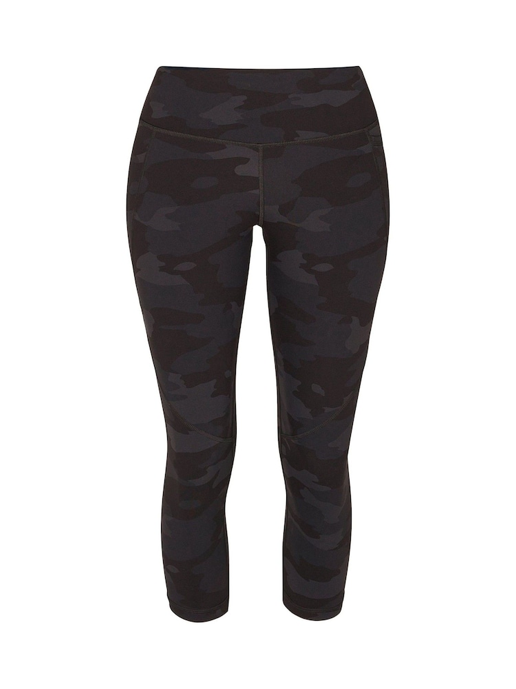Sweaty Betty Black Power Cropped Workout Leggings - Image 7 of 7