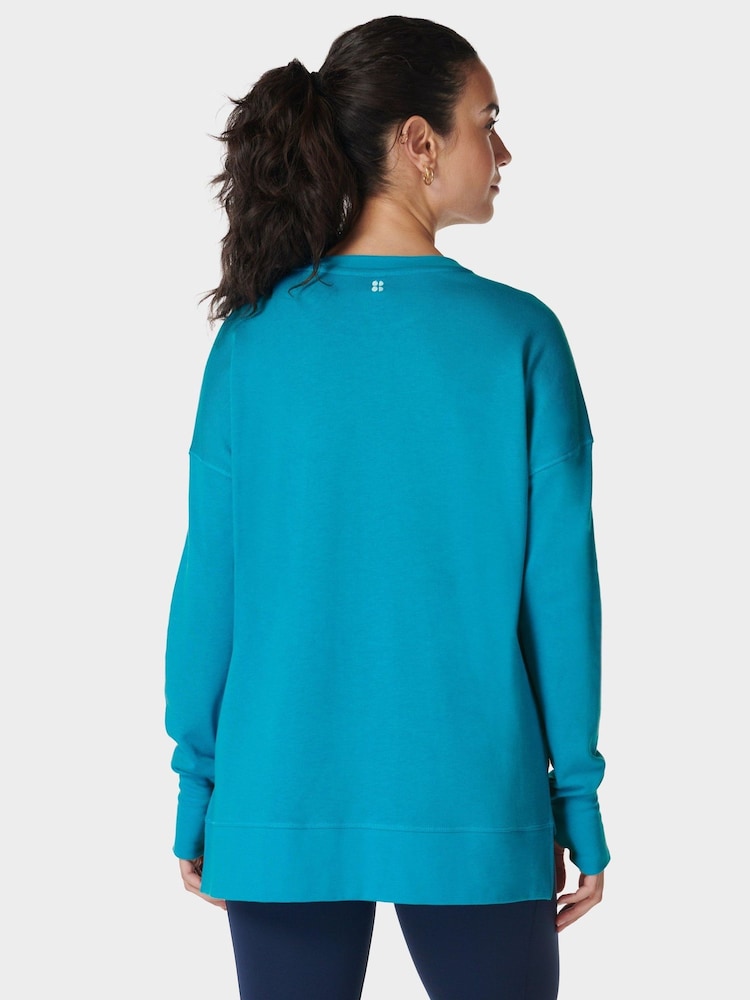 Sweaty Betty After Class Lang geschnittenes Sweatshirt - Bild 2 von 7