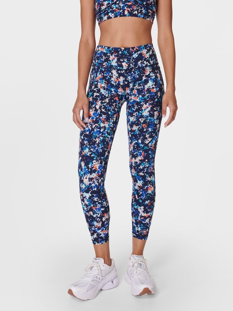 Sweaty Betty Navy Blue Power 7/8 Workout Leggings - Image 1 of 9