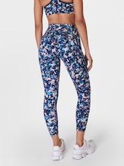 Sweaty Betty Navy Blue Power 7/8 Workout Leggings - Image 2 of 9