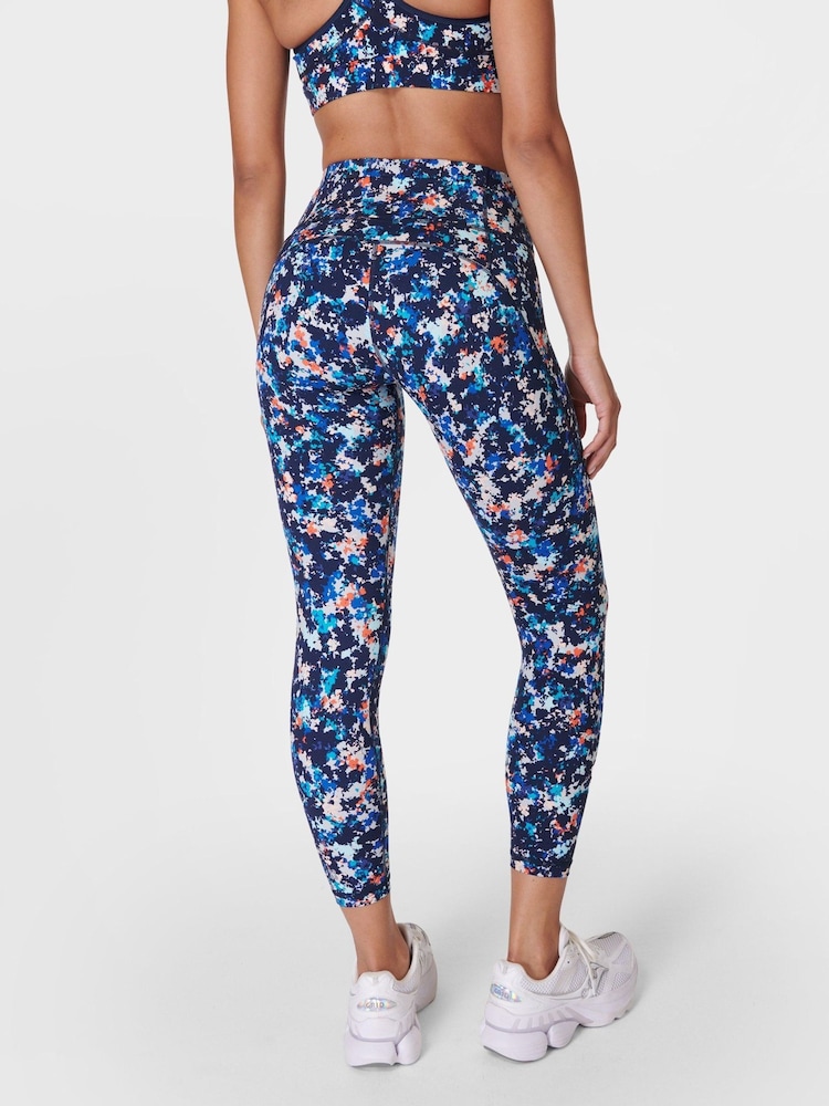 Sweaty Betty Navy Blue Power 7/8 Workout Leggings - Image 2 of 9