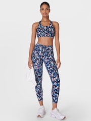 Sweaty Betty Navy Blue Power 7/8 Workout Leggings - Image 3 of 9