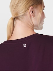 Sweaty Betty Light Purple After Class Longline Sweatshirt - Image 5 of 7