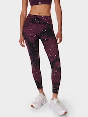 Sweaty Betty Purple 7/8 Length Power Workout Leggings - Image 1 of 8