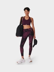 Sweaty Betty Purple 7/8 Length Power Workout Leggings - Image 3 of 8