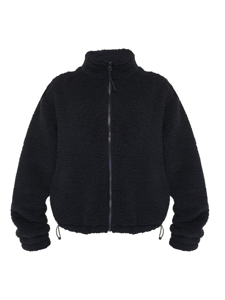 Sweaty Betty Black Black Canyon Fleece Zip-Up Sweatshirt - Image 7 of 7