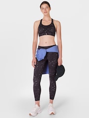 Sweaty Betty Black 7/8 Length Power Workout Leggings - Image 3 of 10