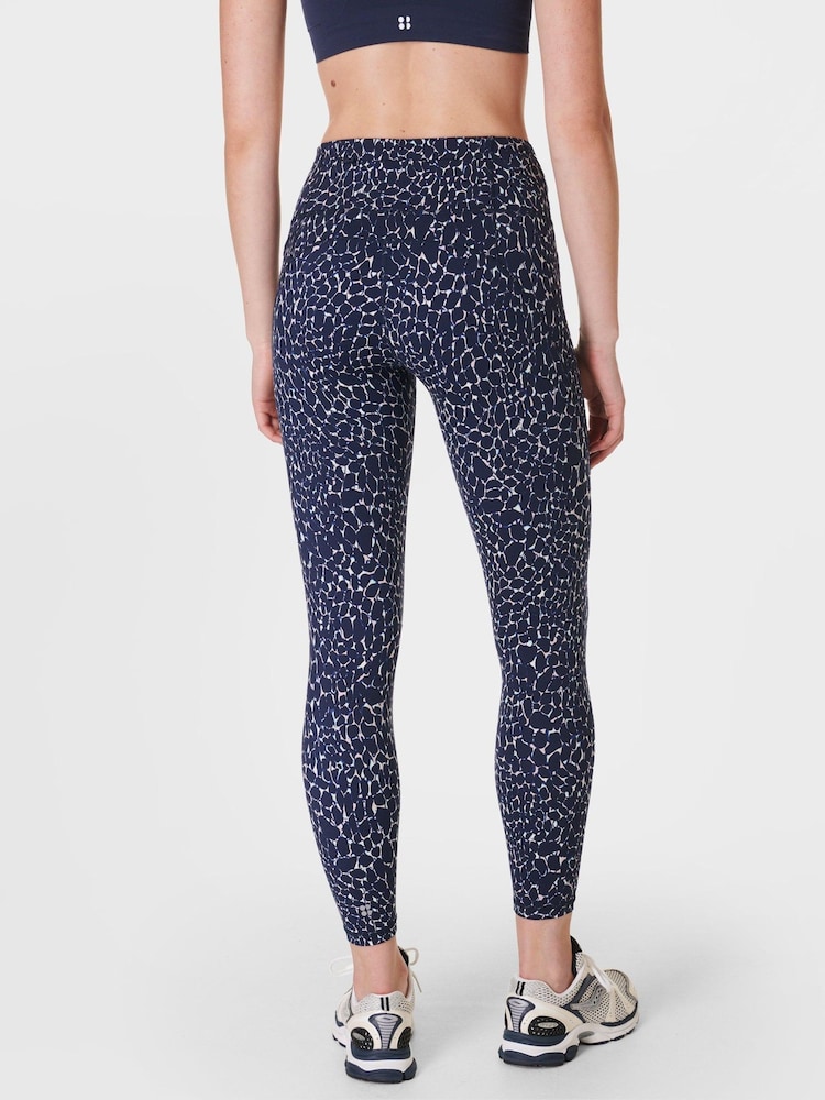 Sweaty Betty Blue Power 7/8 Workout Leggings - Image 2 of 8 Sweaty Betty Blue Power 7/8 Workout Leggings - Image 2 of 8