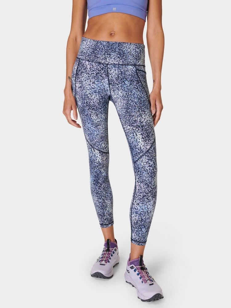 Sweaty Betty Blue Power 7/8 Workout Leggings - Image 1 of 8