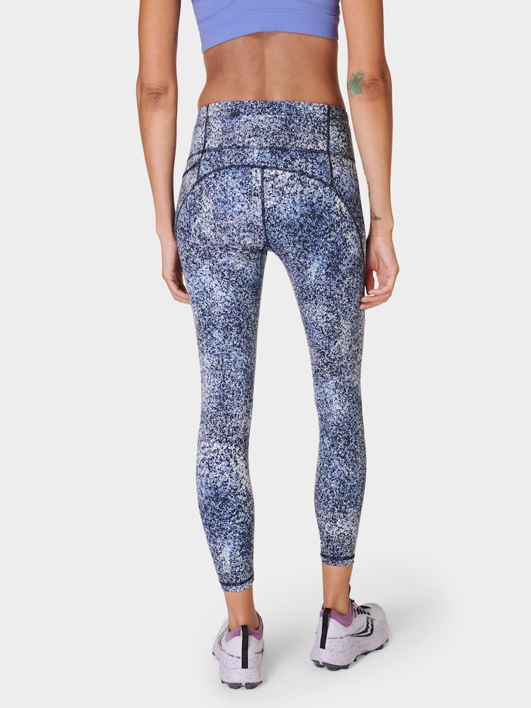 Sweaty Betty Blue Power 7/8 Workout Leggings - Image 2 of 8