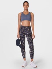 Sweaty Betty Orange 7/8 Length Power Workout Leggings - Image 3 of 8