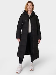 Sweaty Betty Black Nimbus Longline Puffer Jacket - Image 3 of 8