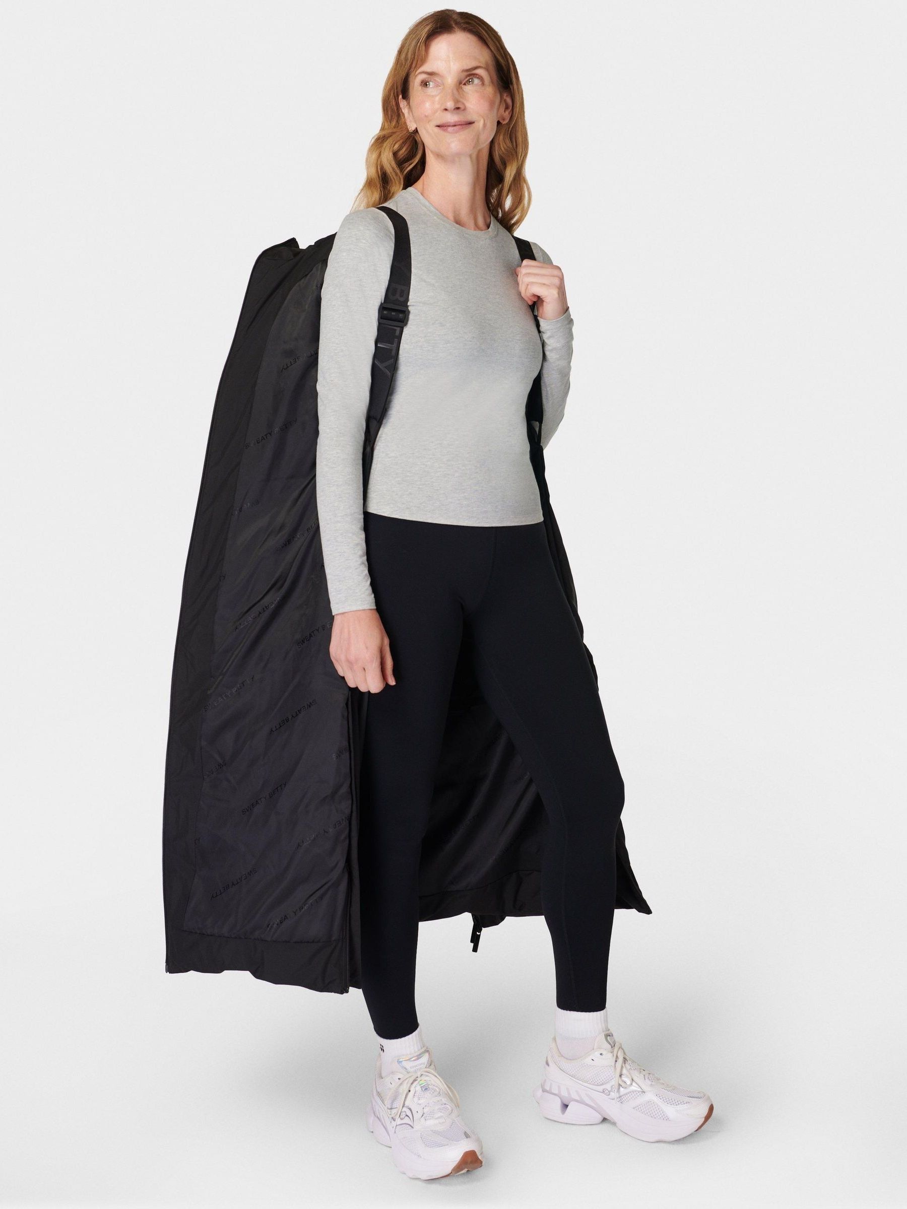 Buy Sweaty Betty Black Nimbus Longline Puffer Jacket from Next USA