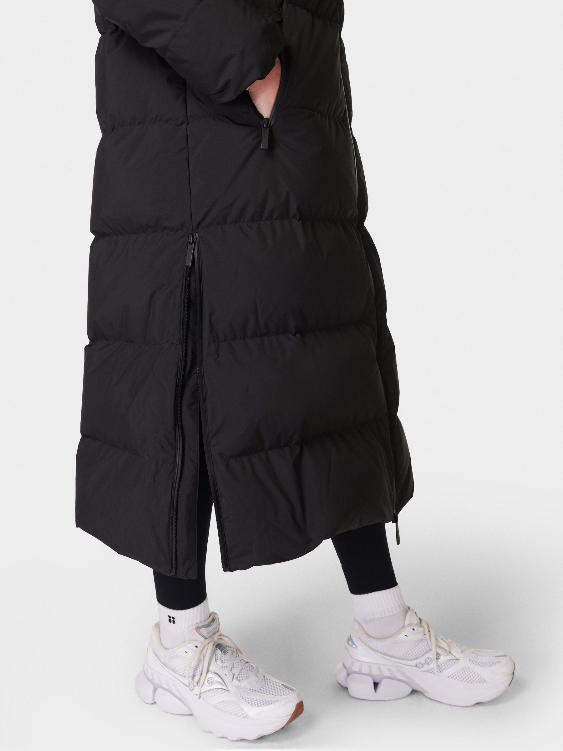 Buy Sweaty Betty Black Nimbus Longline Puffer Jacket from Next USA