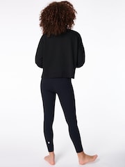 Sweaty Betty Black After Class Crop Sweatshirt - Image 3 of 7