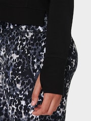 Sweaty Betty Black After Class Crop Sweatshirt - Image 7 of 7