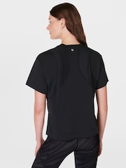 Sweaty Betty Black Breathe Easy Circuit T-Shirt - Image 2 of 7