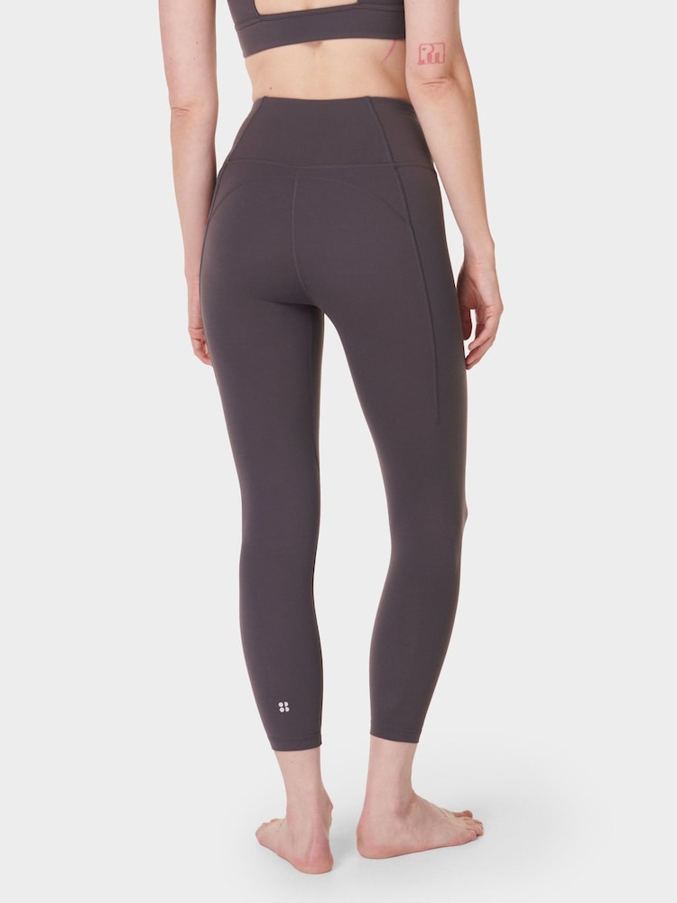 Sweaty Betty Grey 7/8 Length Super Soft Yoga Leggings - Image 2 of 8
