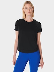 Sweaty Betty Black Breathe Easy T-Shirt - Image 1 of 7